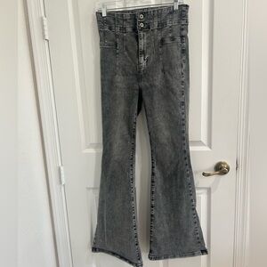 We the free jayde high waist flare jeans